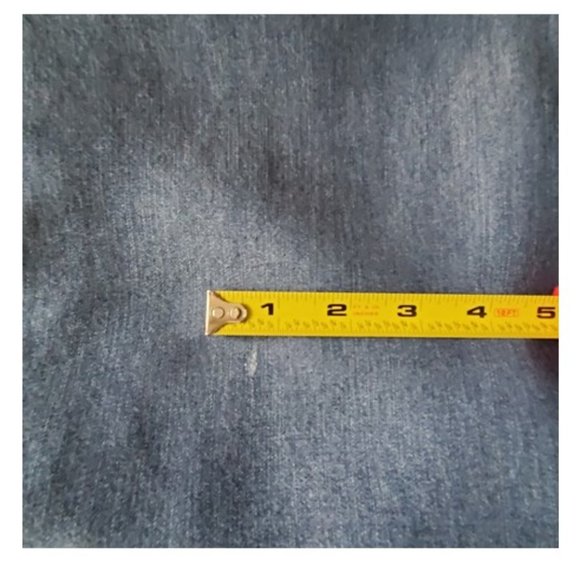 GAP Lightweight Blue Denim Long-Sleeve Collared Flap Pockets Shirt Dress Size XS - Picture 7 of 7